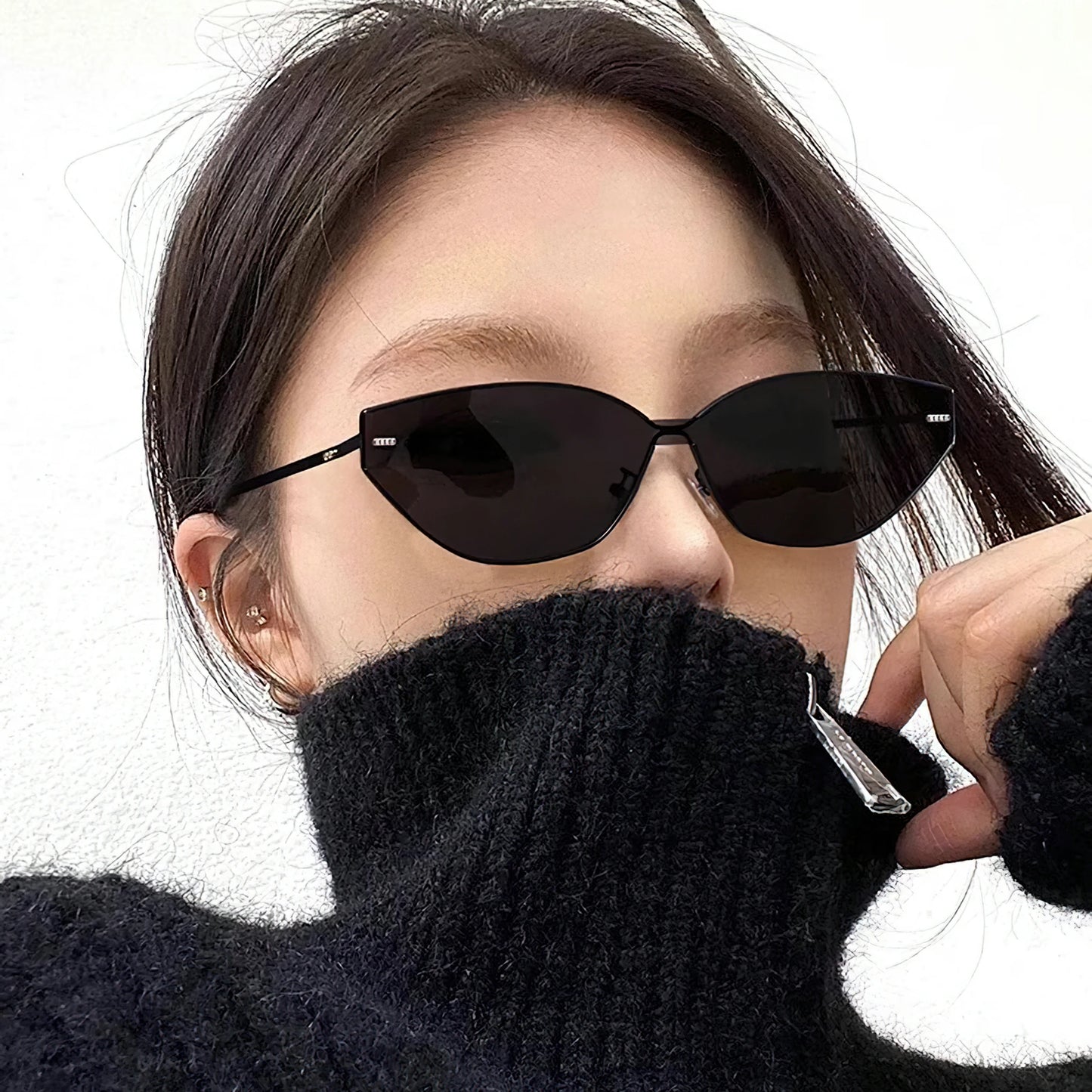 Anna-Kaci Cat-Eye Sunglasses UV400