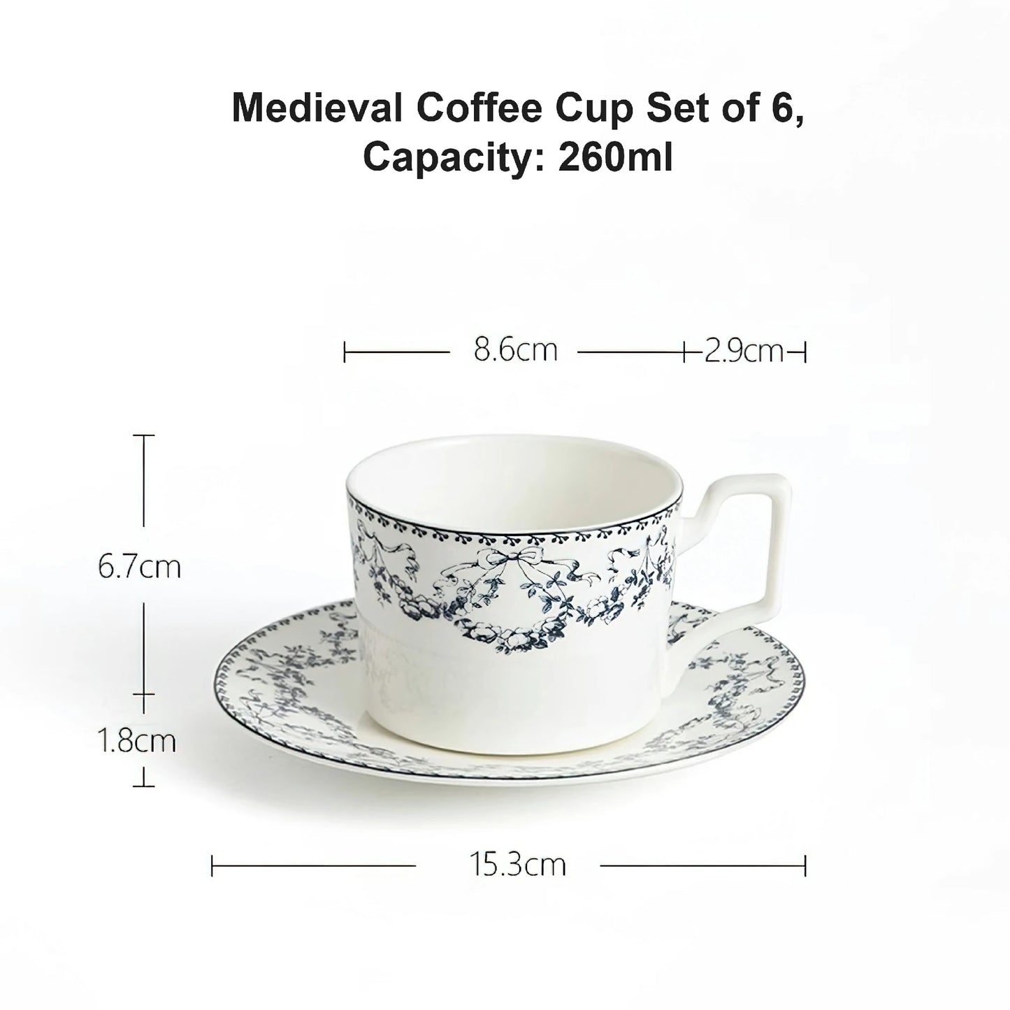 Fresh Medieval Ceramic Dinnerware Set