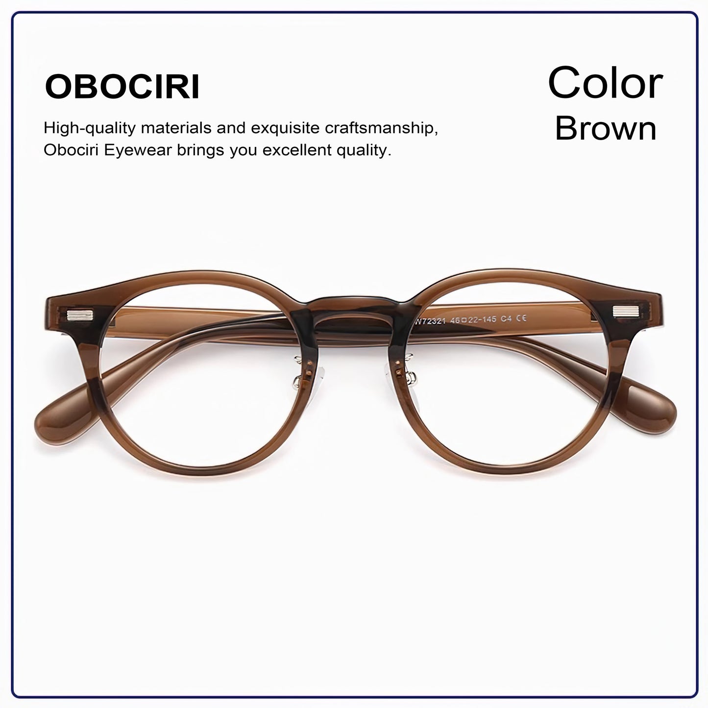 Gregory Peck Round Eyeglasses