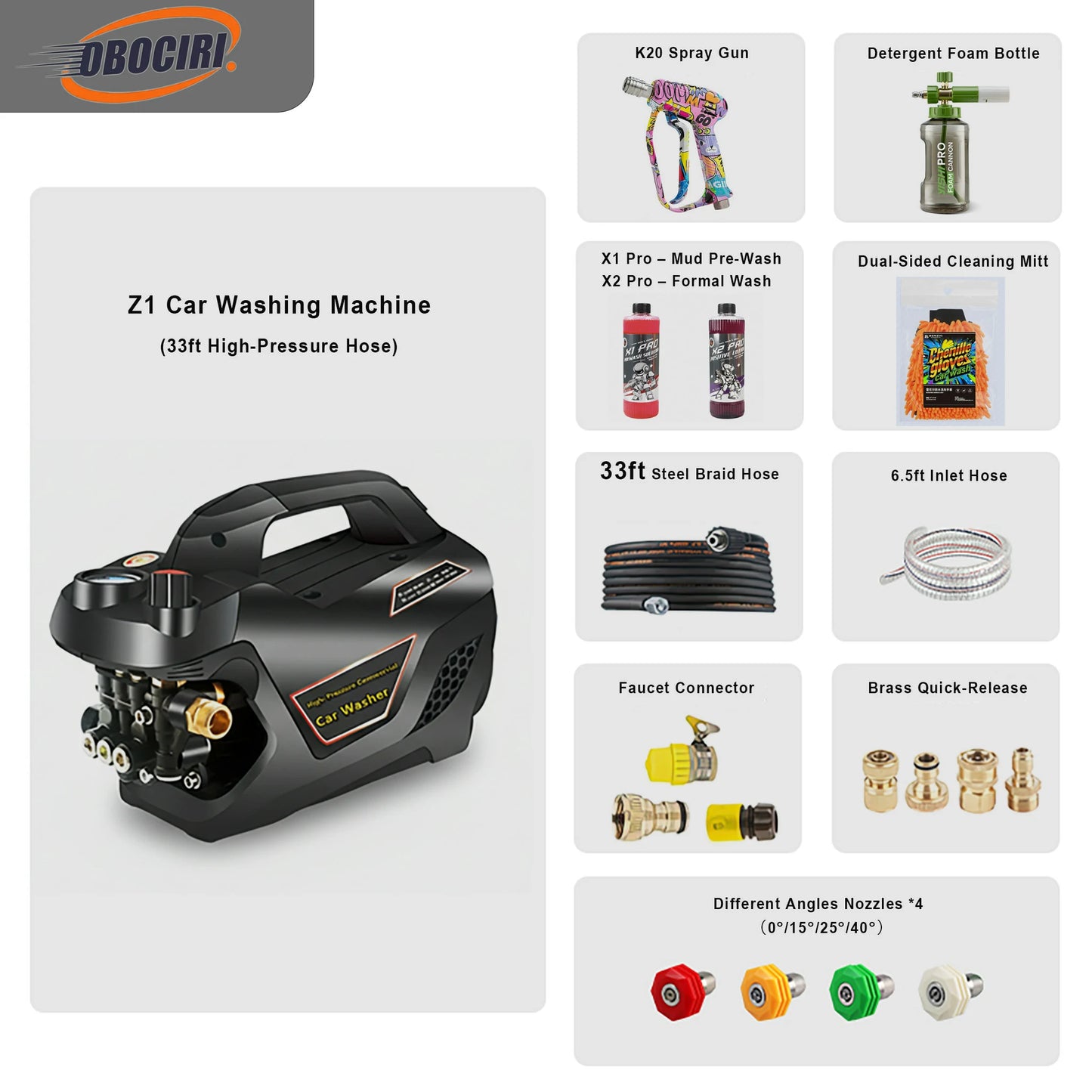 Z1-1200W Car Washer