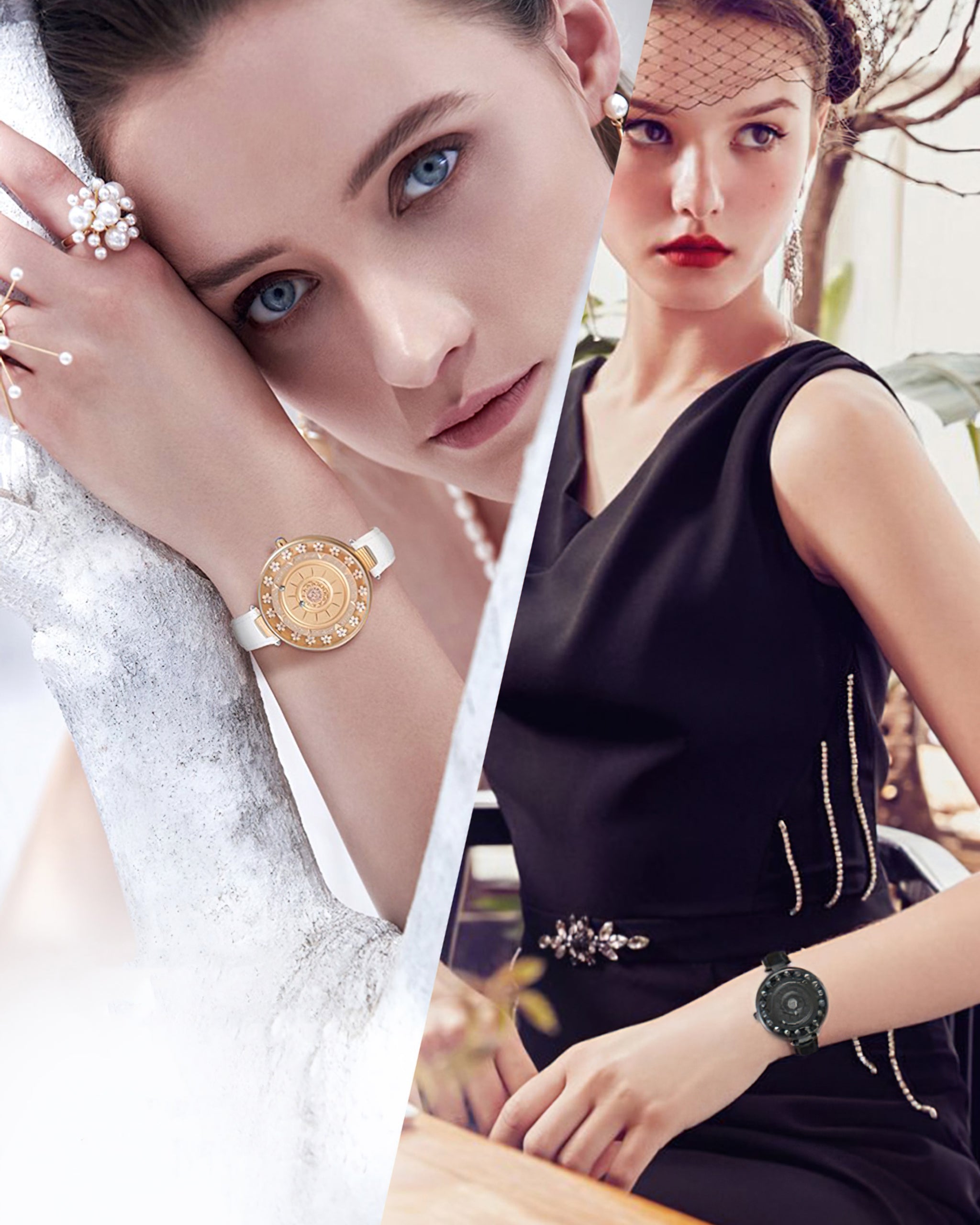 Garden Crystal Magnetic Sphere Watch