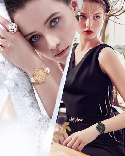 Garden Crystal Magnetic Sphere Watch