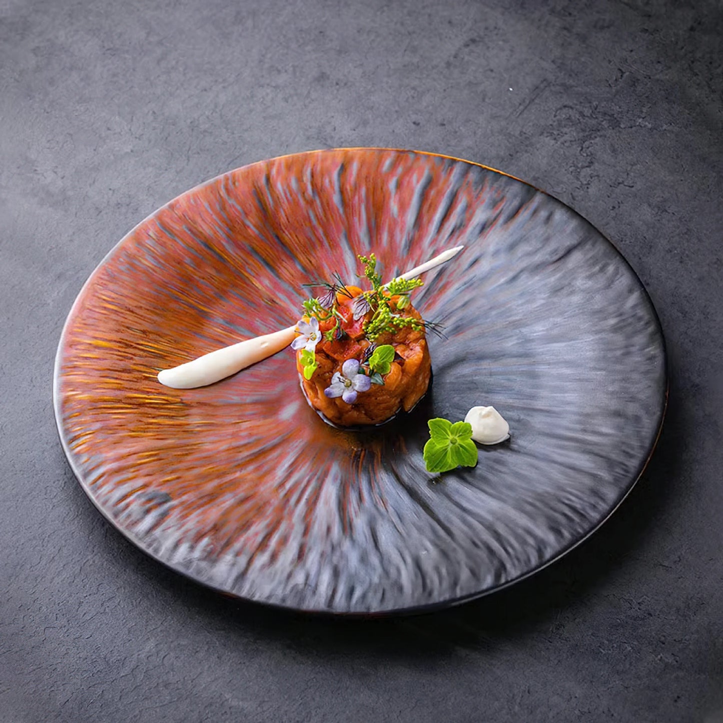 Bai Lan Gradient Dinner Plate, Set of 6