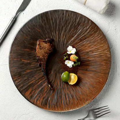 Bai Lan Gradient Dinner Plate, Set of 6