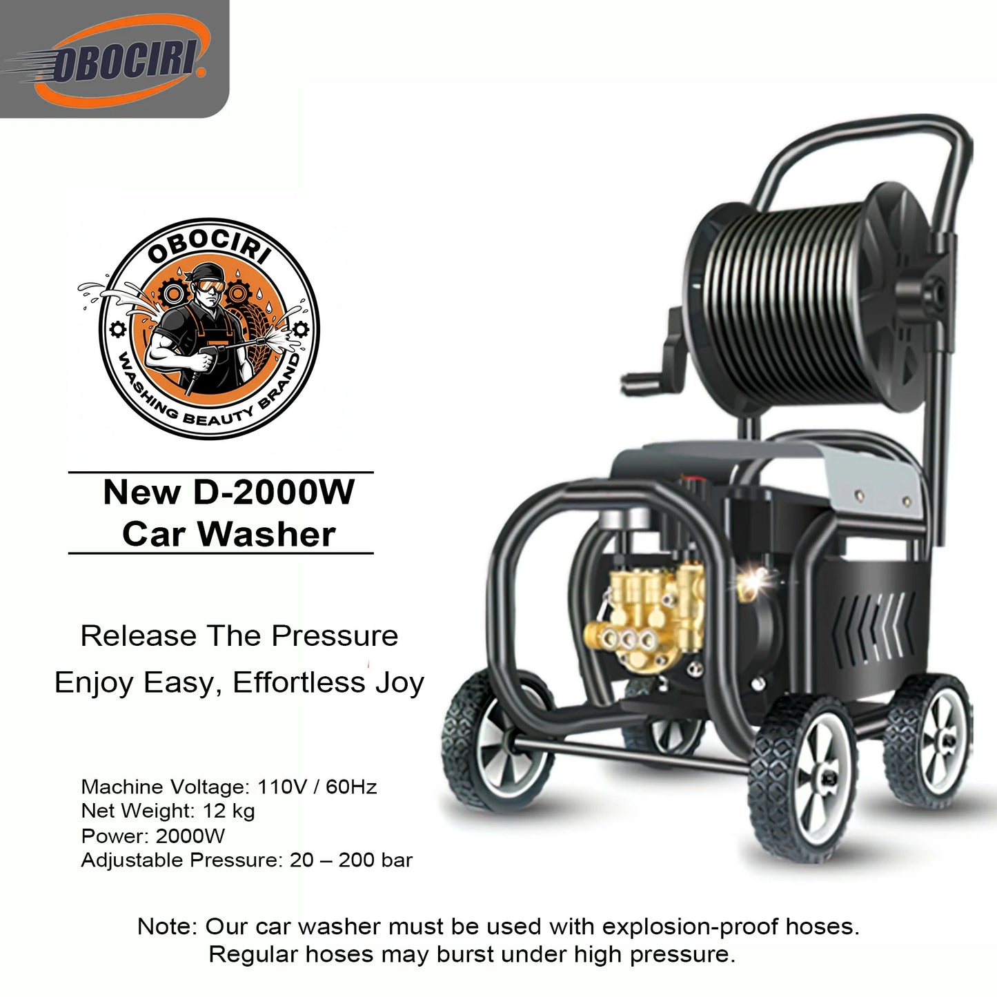 D-2000W Car Washer