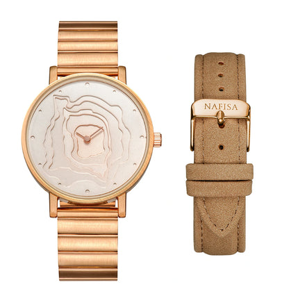 Earth Layers Time Watch
