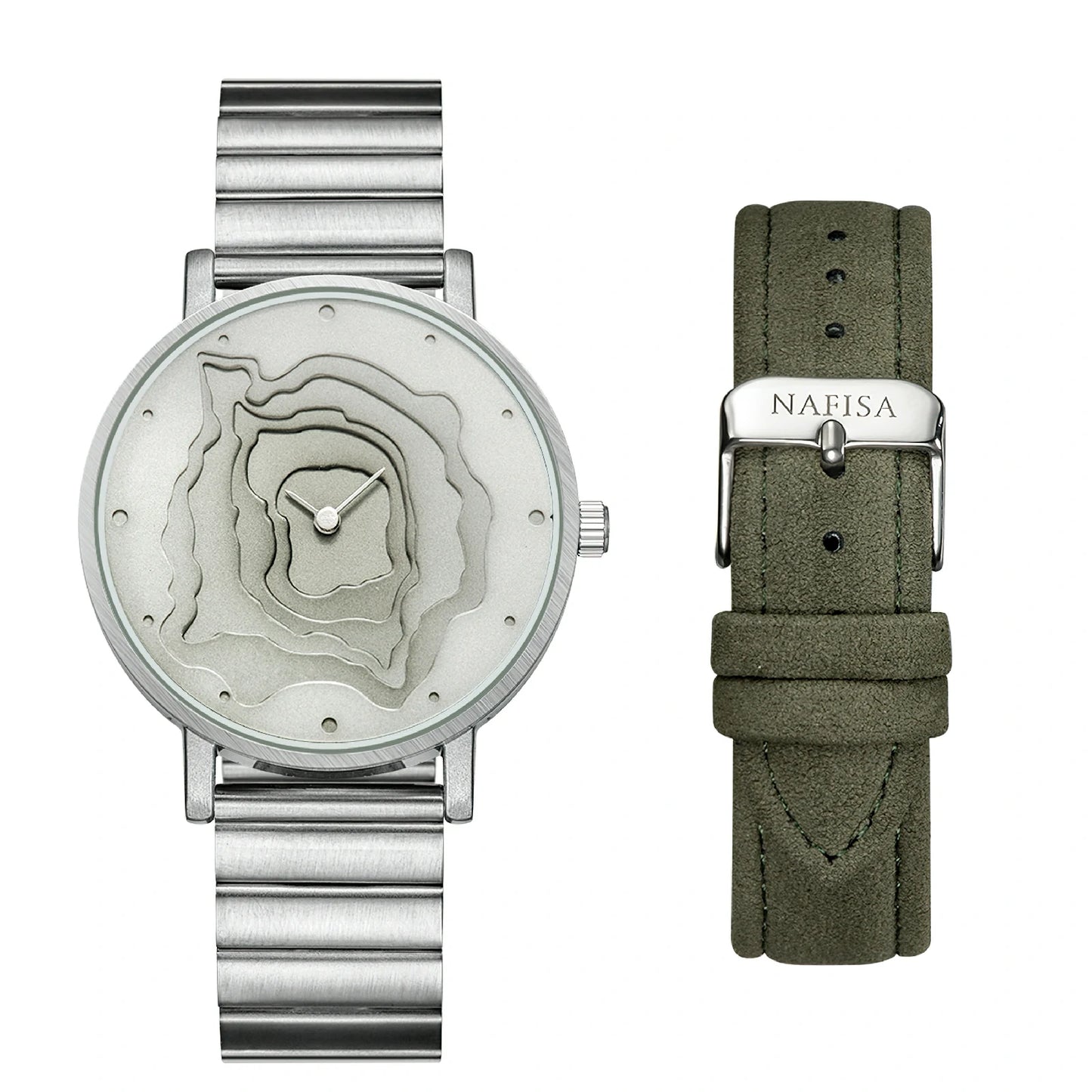 Earth Layers Time Watch