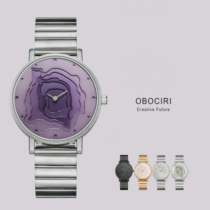 Earth Layers Time Watch