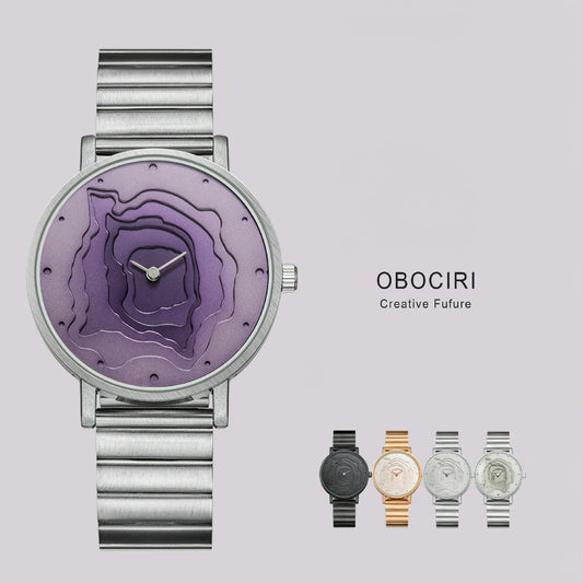Earth Layers Time Watch