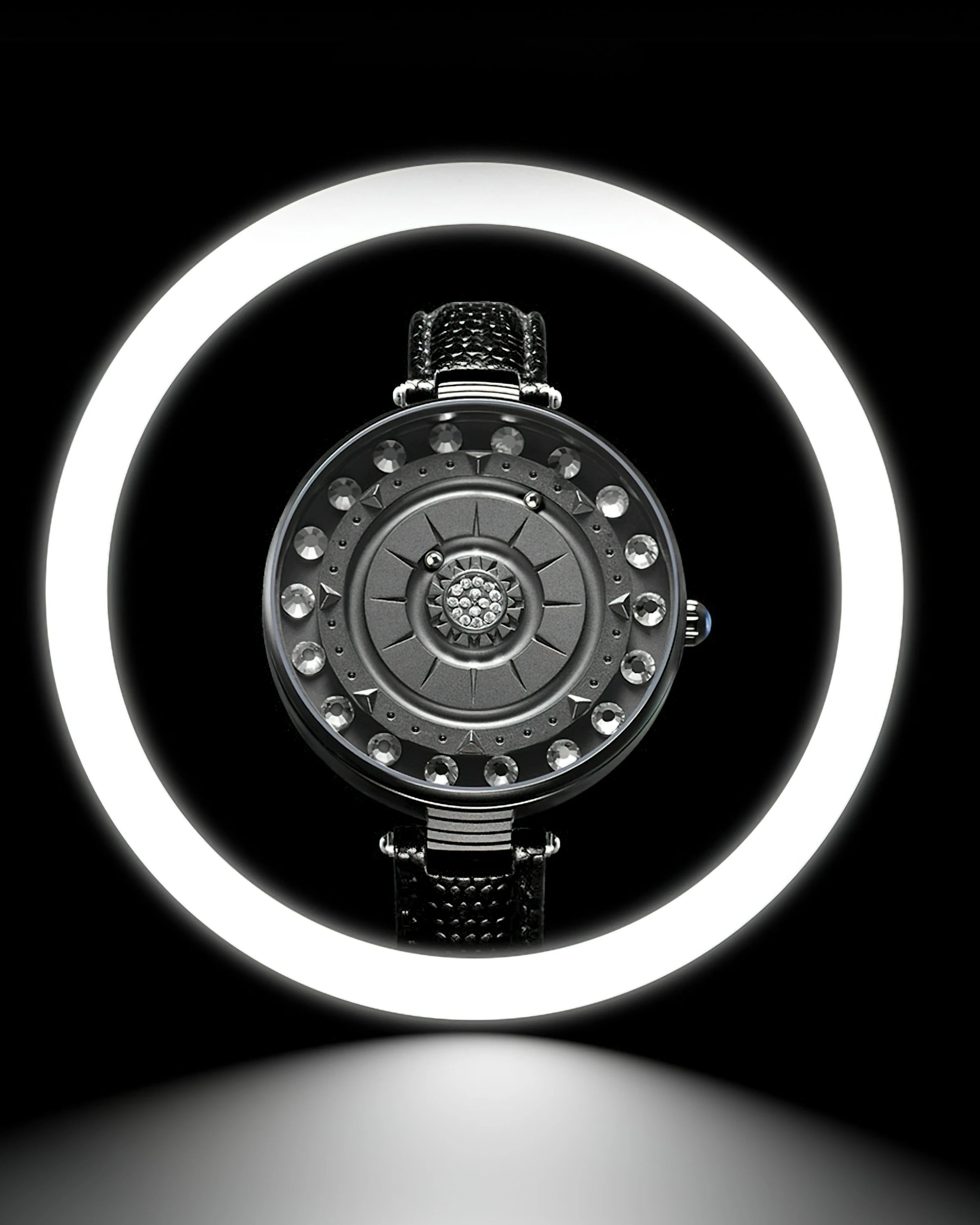 Garden Crystal Magnetic Sphere Watch