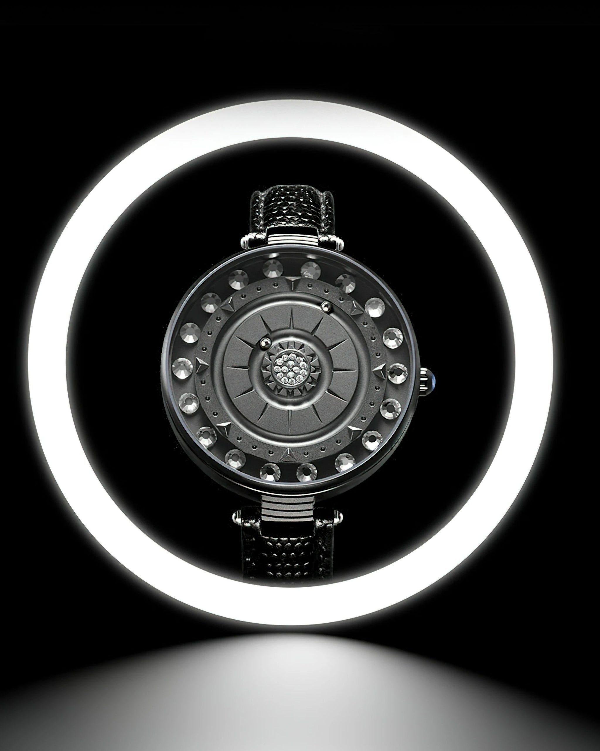 Garden Crystal Magnetic Sphere Watch