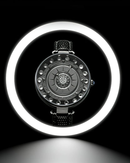 Garden Crystal Magnetic Sphere Watch