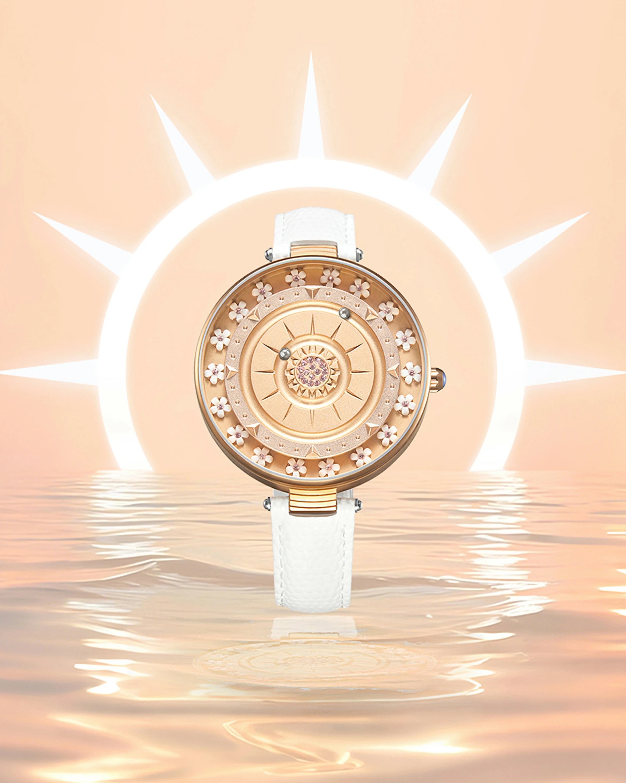 Garden Crystal Magnetic Sphere Watch