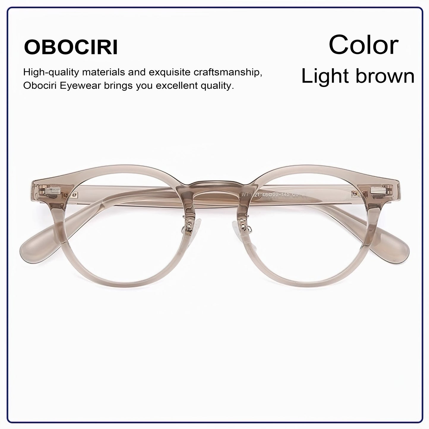Gregory Peck Round Eyeglasses
