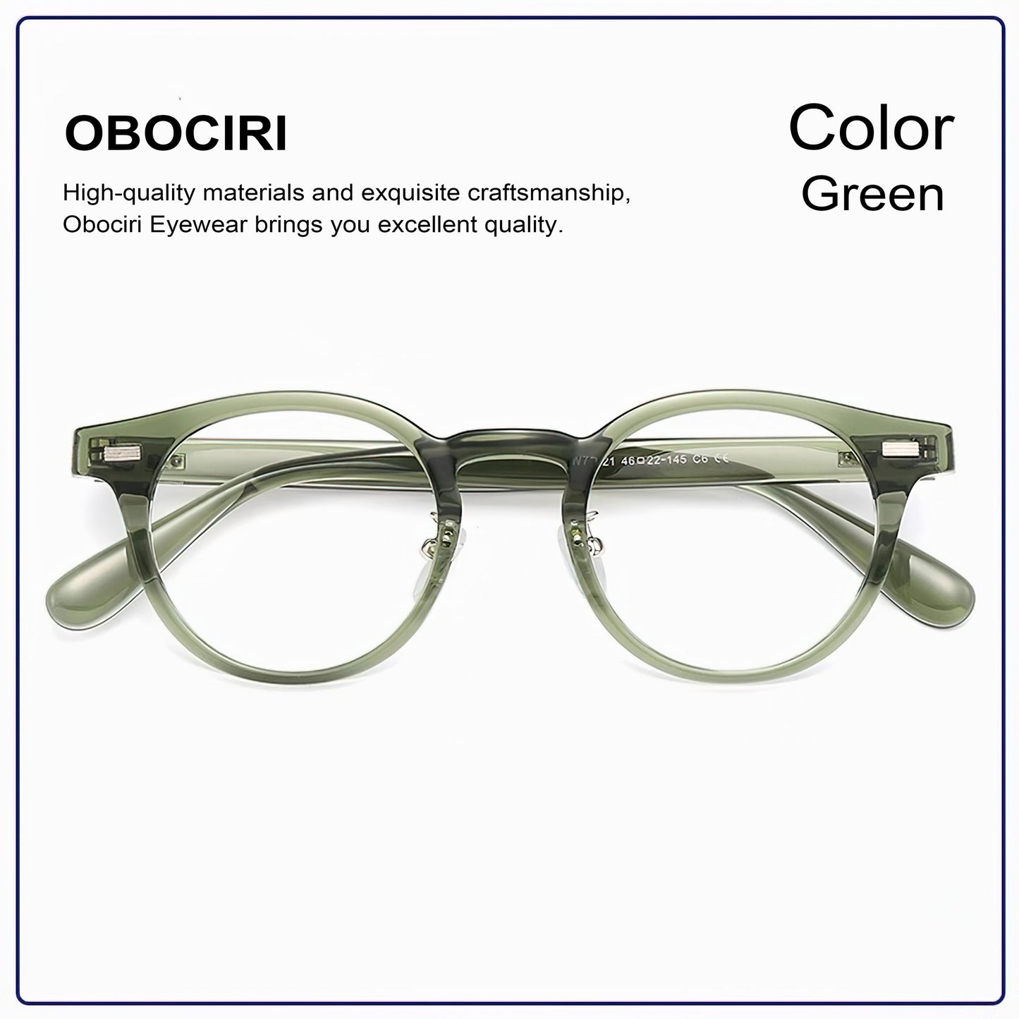 Gregory Peck Round Eyeglasses