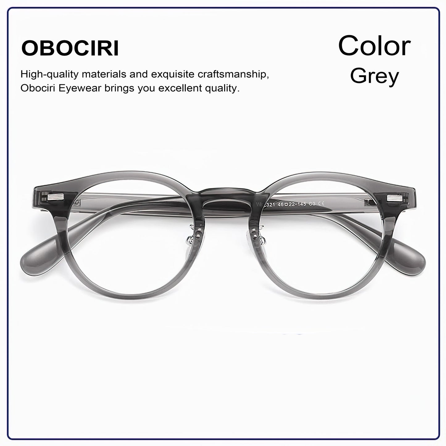 Gregory Peck Round Eyeglasses