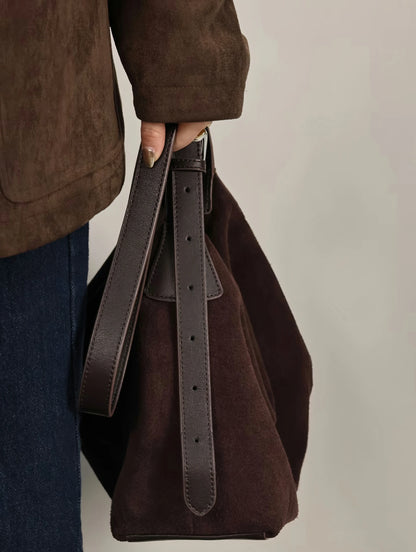 Hobo Cowhide Shoulder Bag