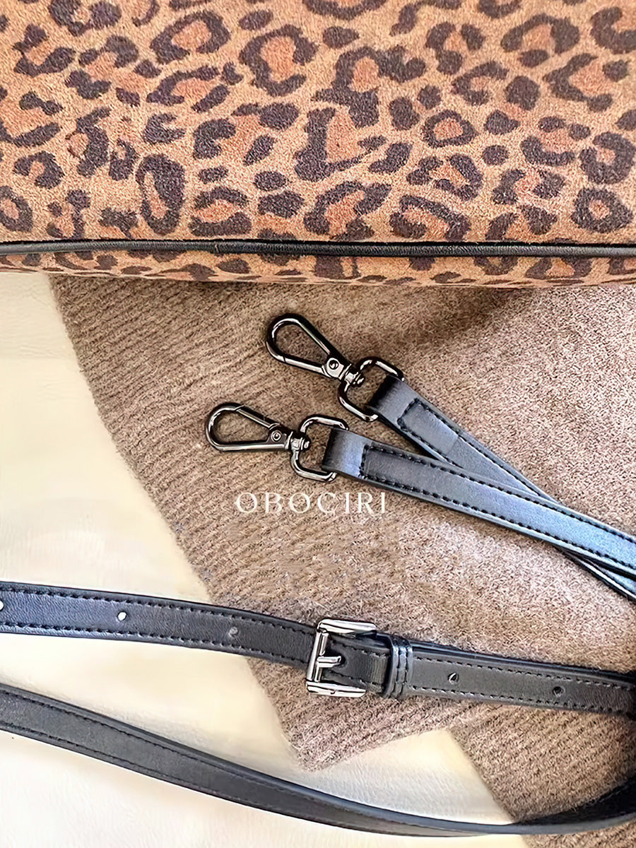 Leopard Brown Handbag Bag