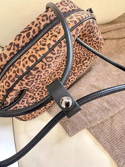 Leopard Brown Handbag Bag