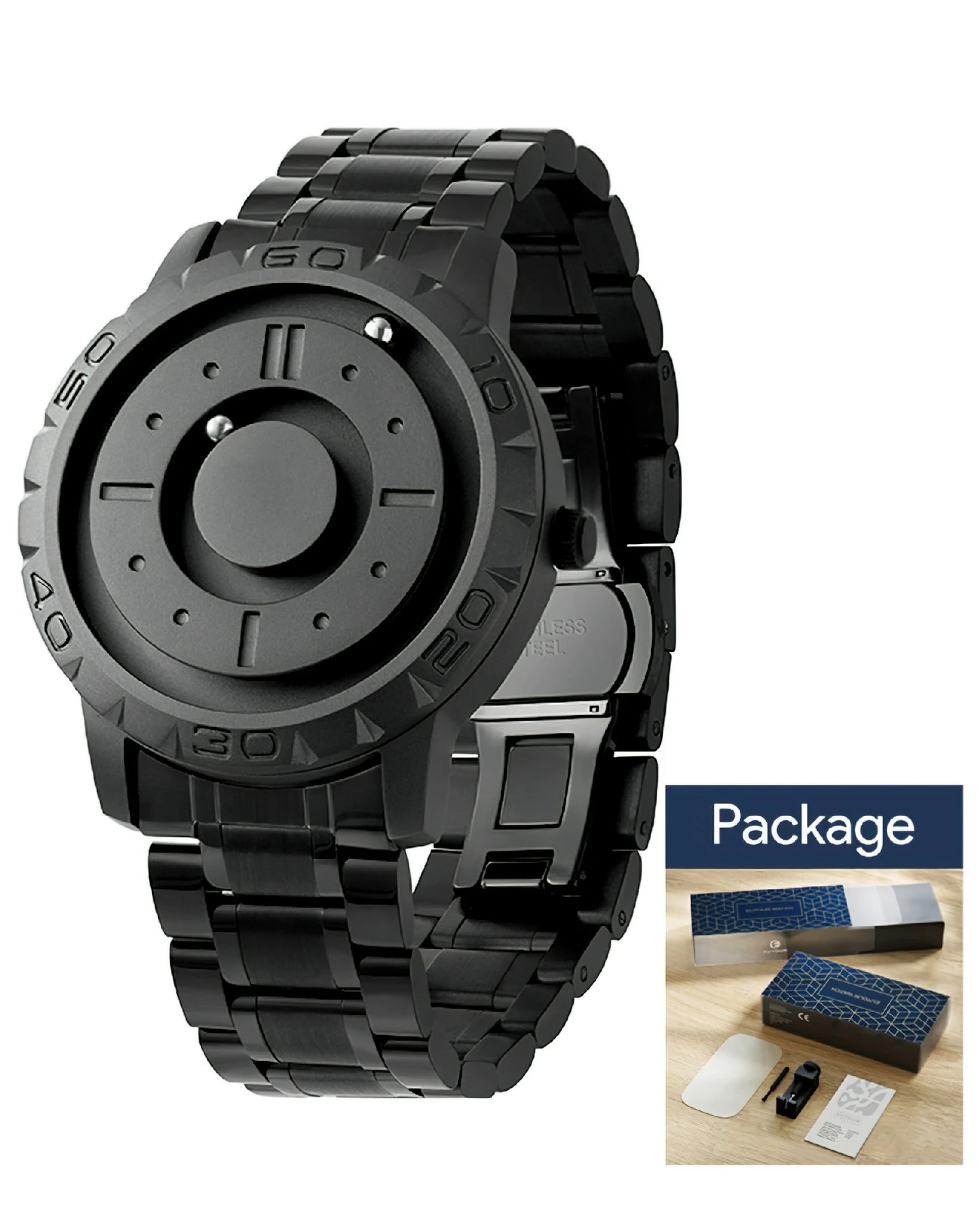 Magnetic Ball Timekeeping Watch G4A