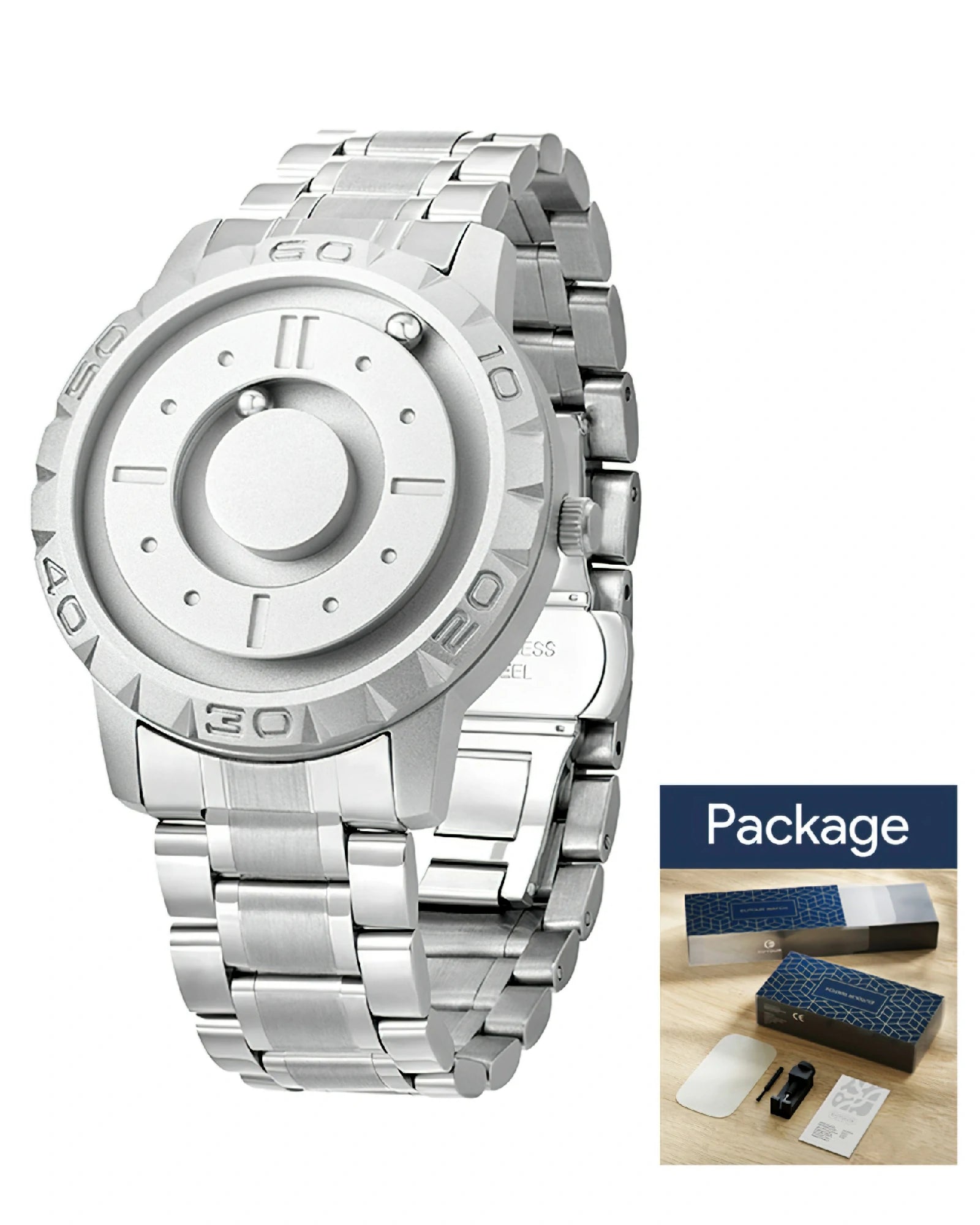 Magnetic Ball Timekeeping Watch G4A