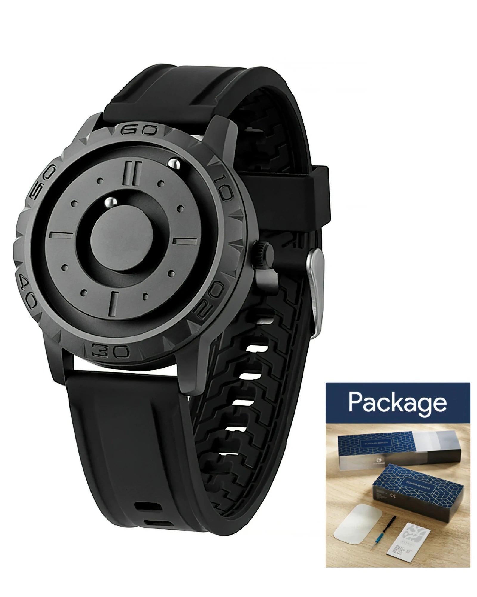 Magnetic Ball Timekeeping Watch G4A