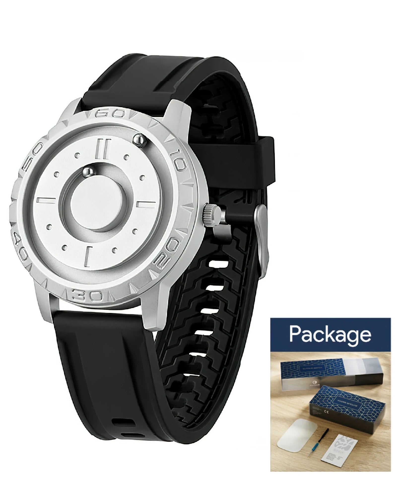 Magnetic Ball Timekeeping Watch G4A