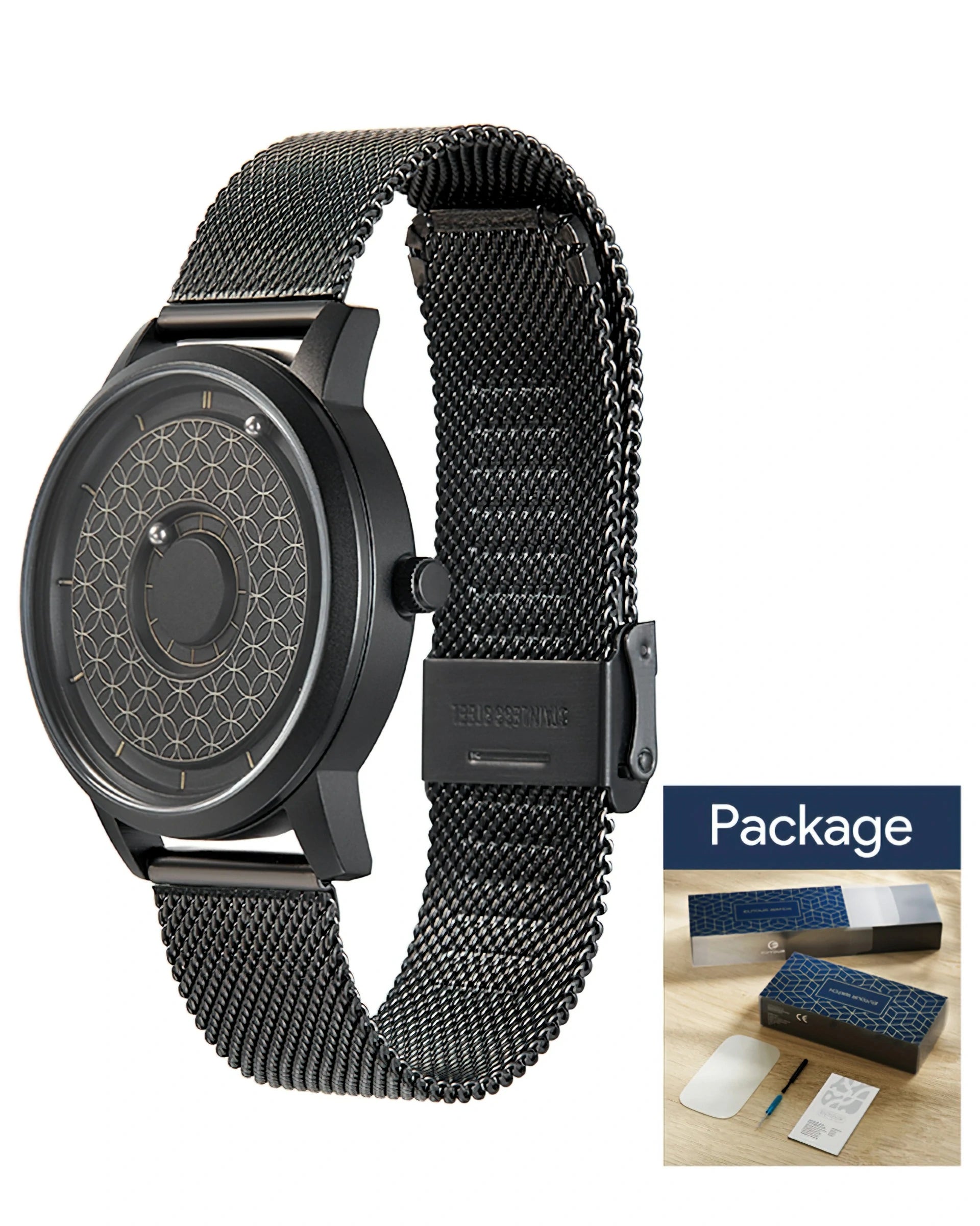 Magnetic Roman Numeral Watch 040A
