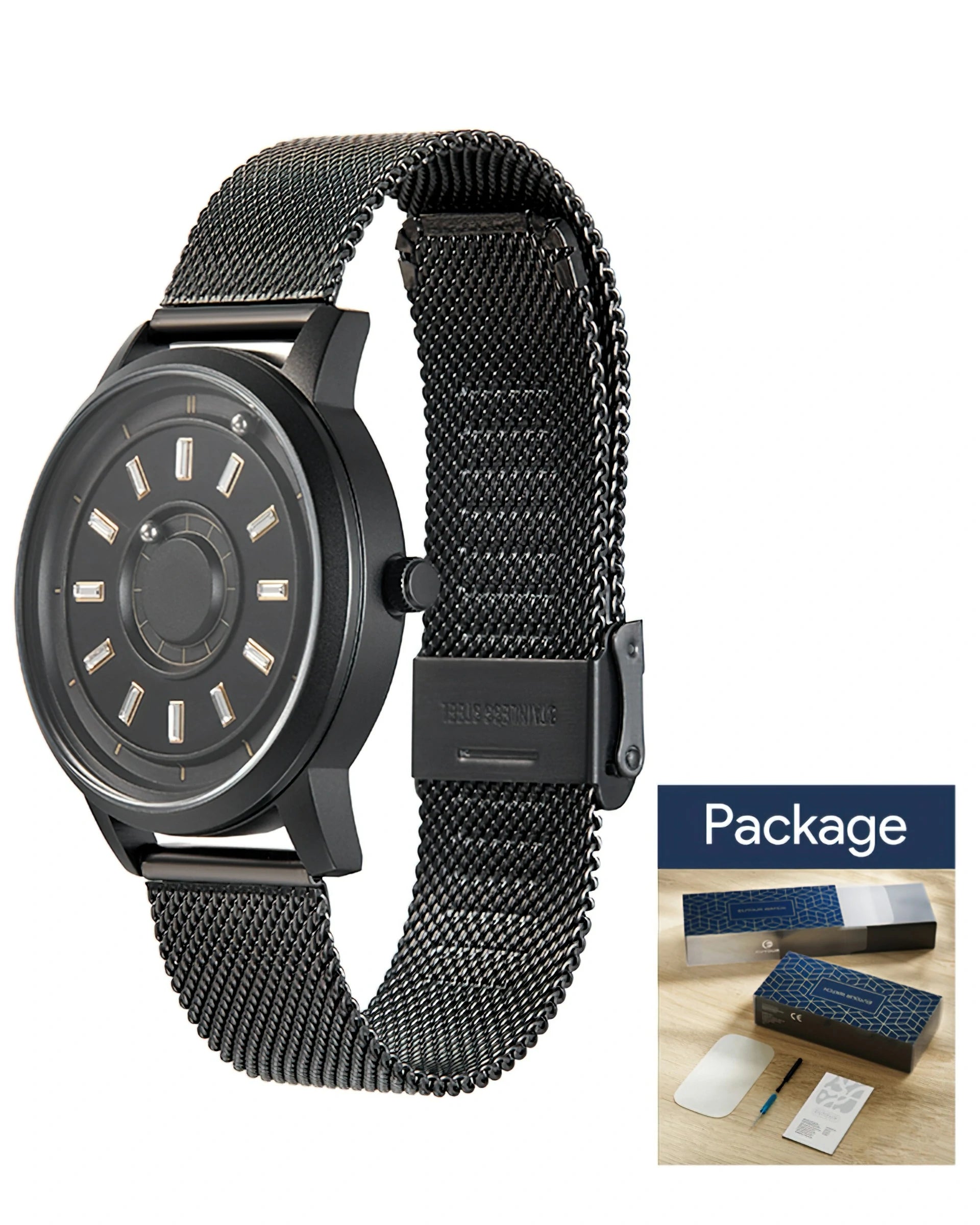 Magnetic Roman Numeral Watch 040A