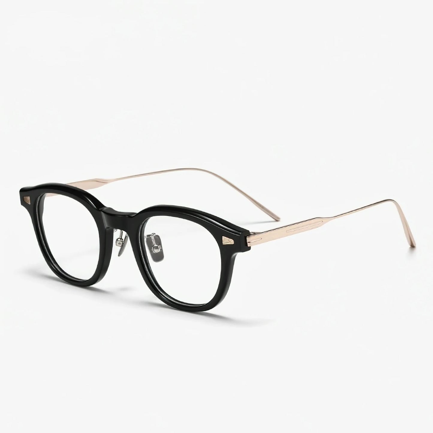 Marie 1962 Round Glasses with Thin Temples