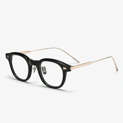 Marie 1962 Round Glasses with Thin Temples
