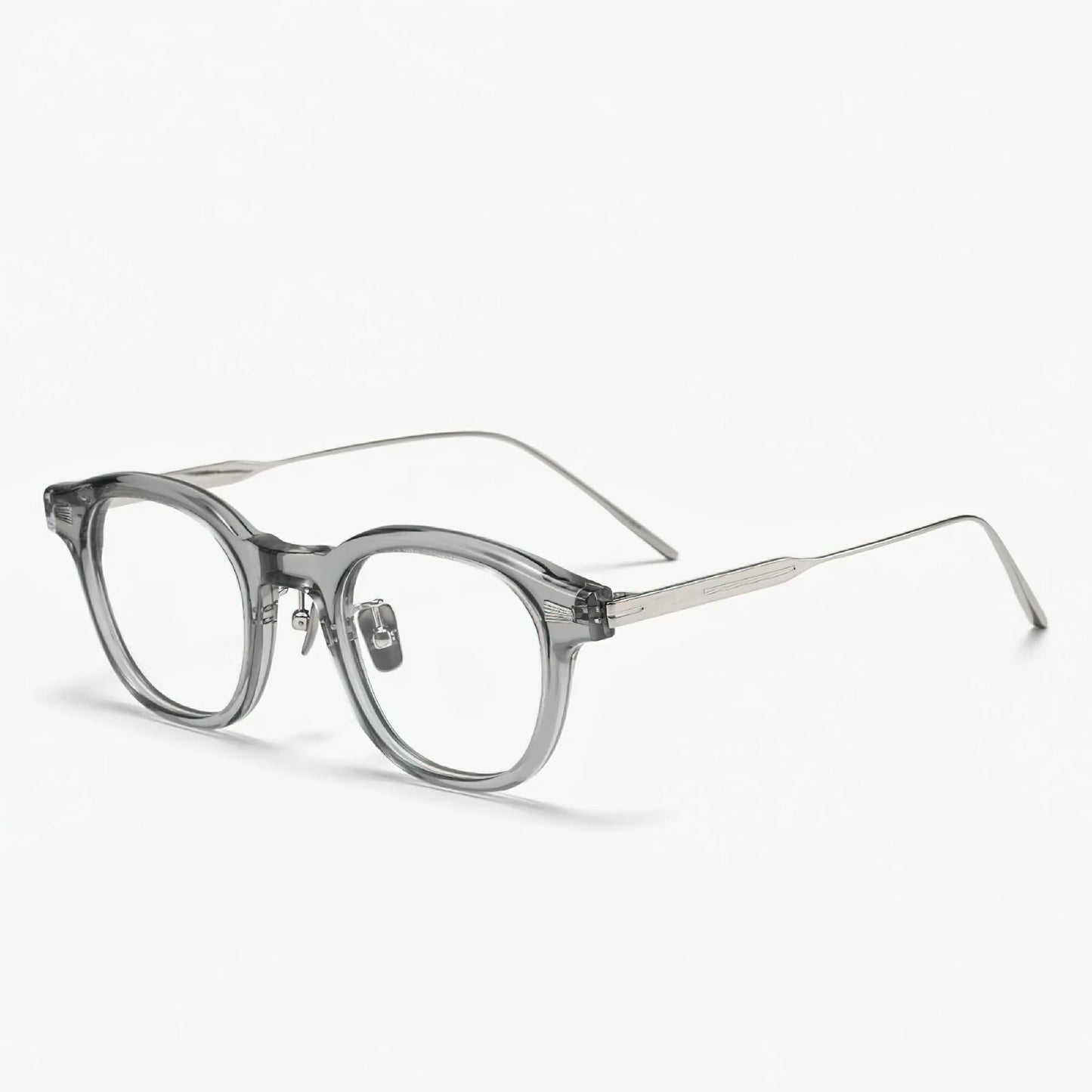 Marie 1962 Round Glasses with Thin Temples