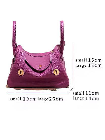 Mini Lindy Anemone Purple Bag