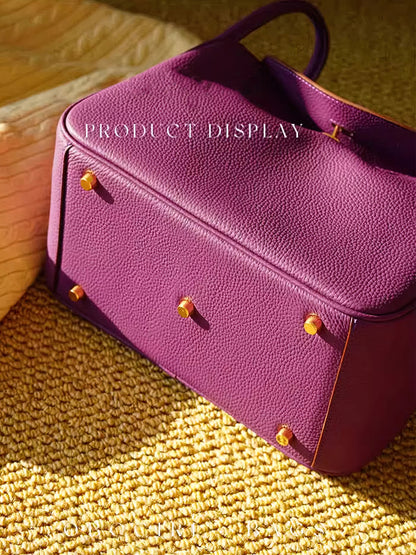 Mini Lindy Anemone Purple Bag