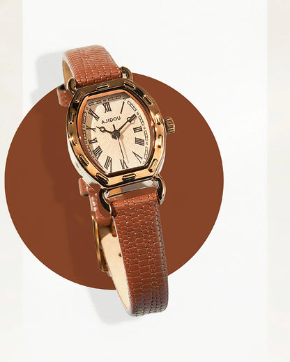 Mini Barrel Vintage Square Watch