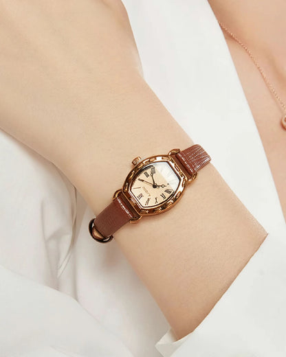 Mini Barrel Vintage Square Watch