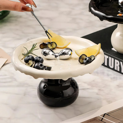 Mushroom Ceramic  Jewelry Tray Fruit Bowl