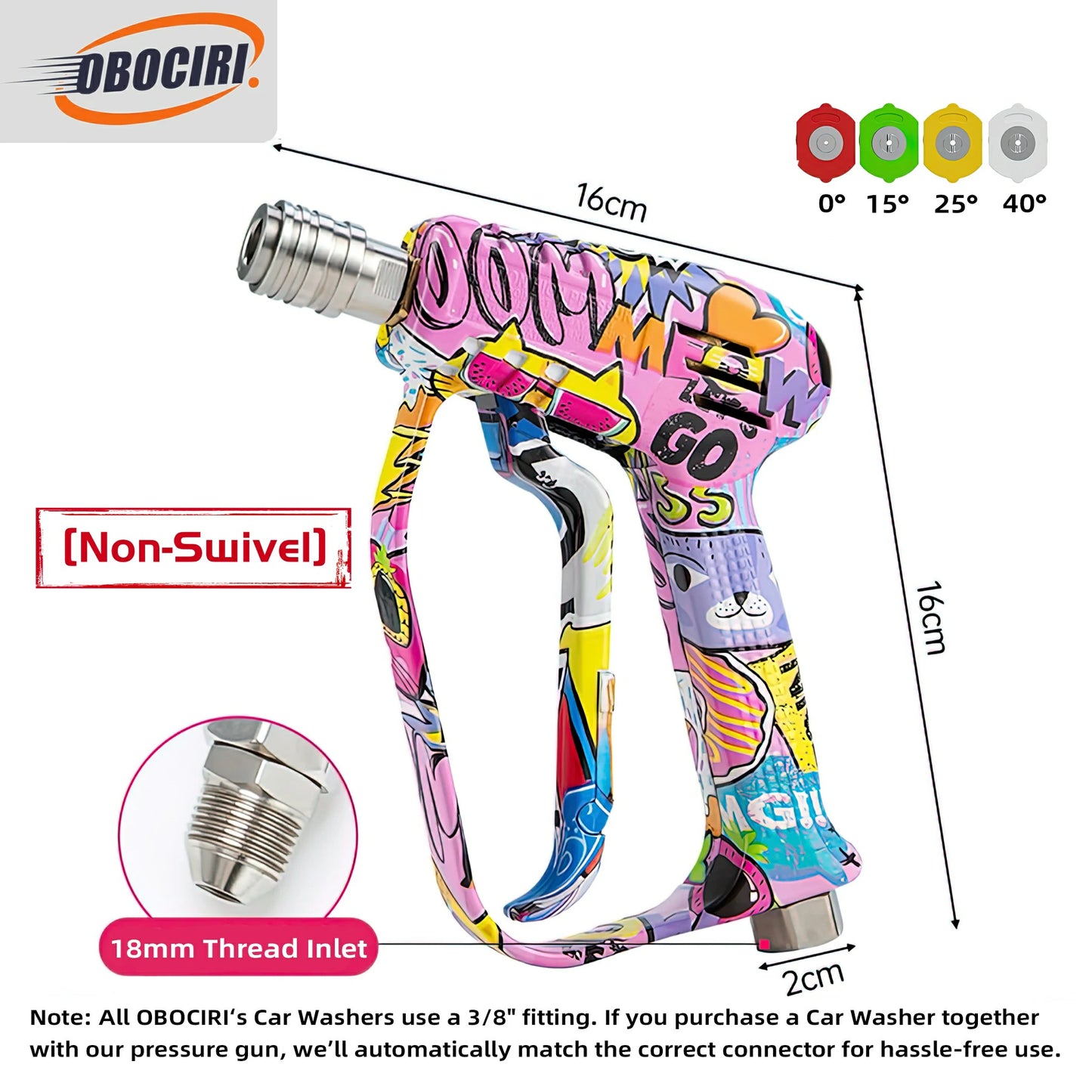 GRAFFITI PRESSURE WASHER GUNS