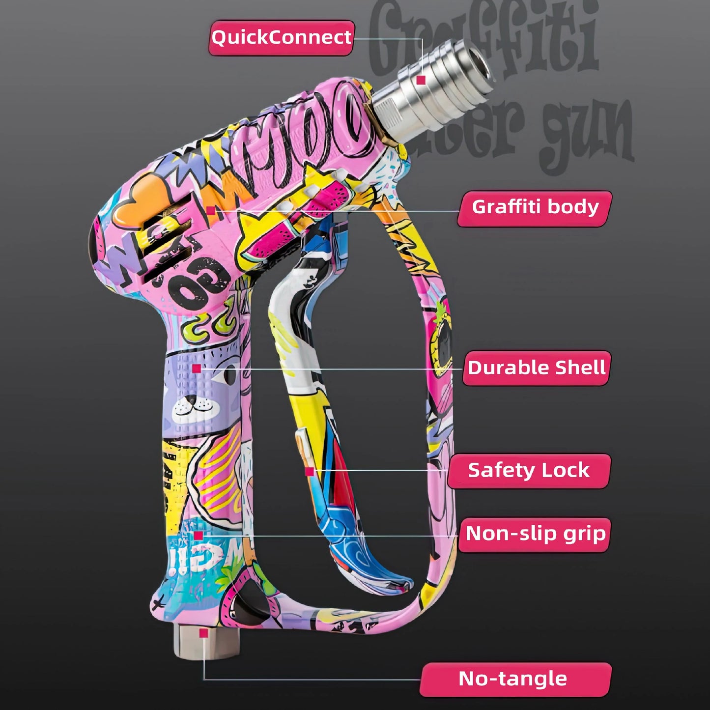 GRAFFITI PRESSURE WASHER GUNS