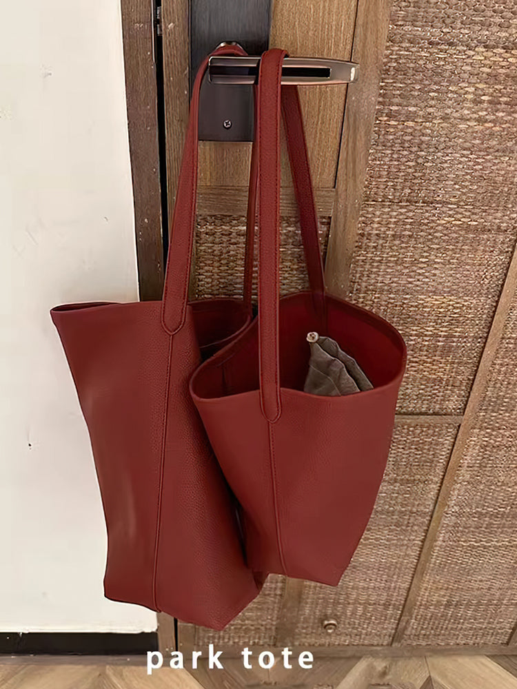 Park Red Tote Bag