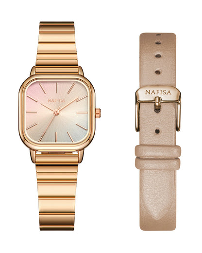 Rainbow Small Square Watch