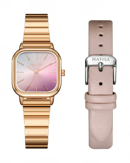 Rainbow Small Square Watch