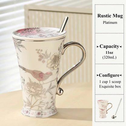 Rustic Ceramic Coffee Mug - 11oz