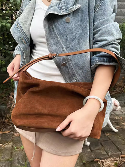 Hobo Cowhide Shoulder Bag