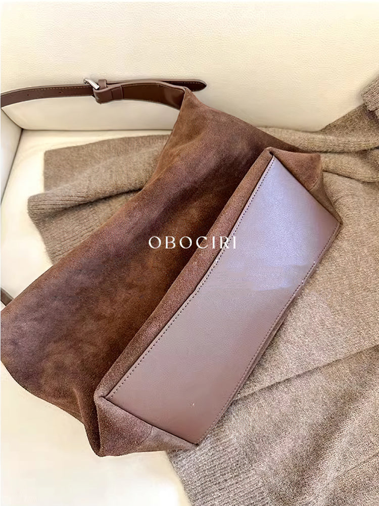 Hobo Cowhide Shoulder Bag