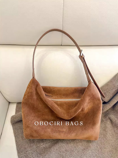 Hobo Cowhide Shoulder Bag