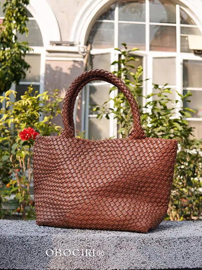 Travel Moira Woven Tote Bag