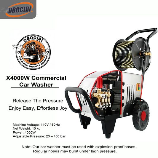X-4000W Commercial Car Washer