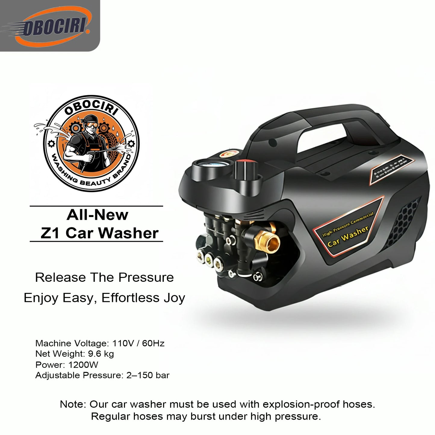 Z1-1200W Car Washer